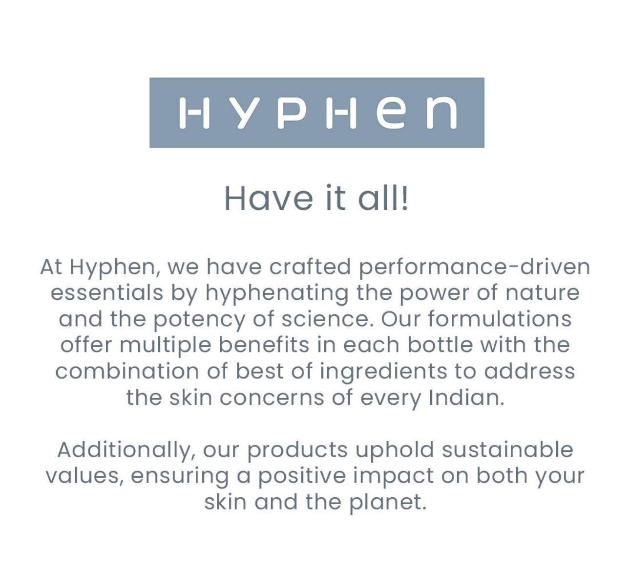 Hyphen Matte Max Velvet Touch Sunscreen SPF70+PA++++ - 30g