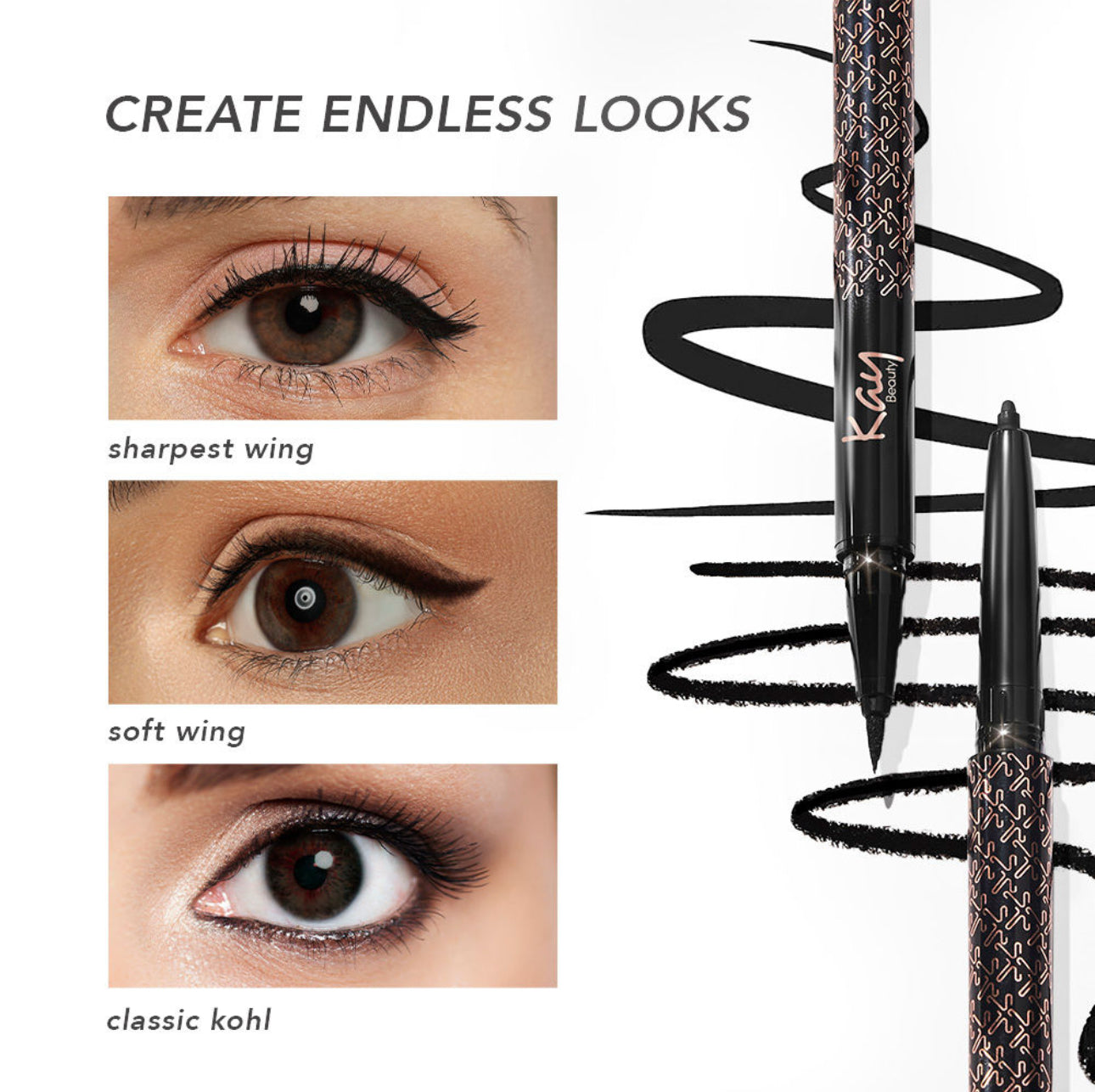 Kay by Katrina Intense Black 24H Kajal Eyeliner Duo