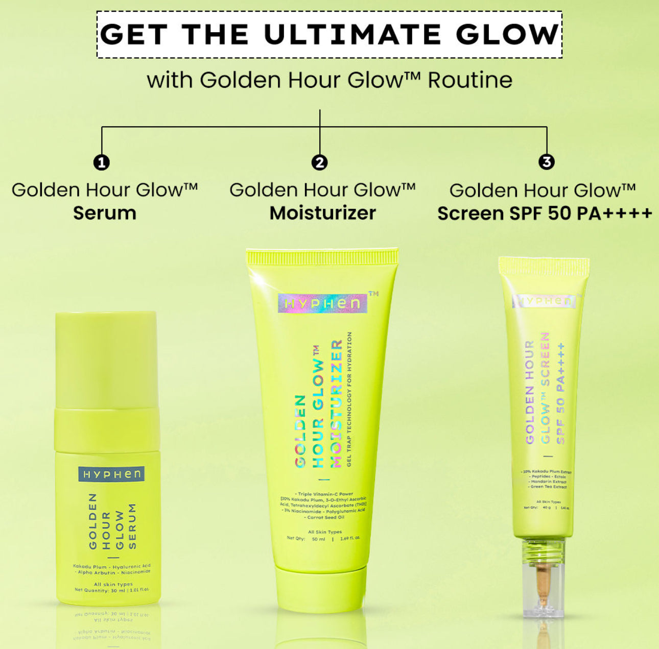 Hyphen Golden Hour Glow Moisturiser - 50ML