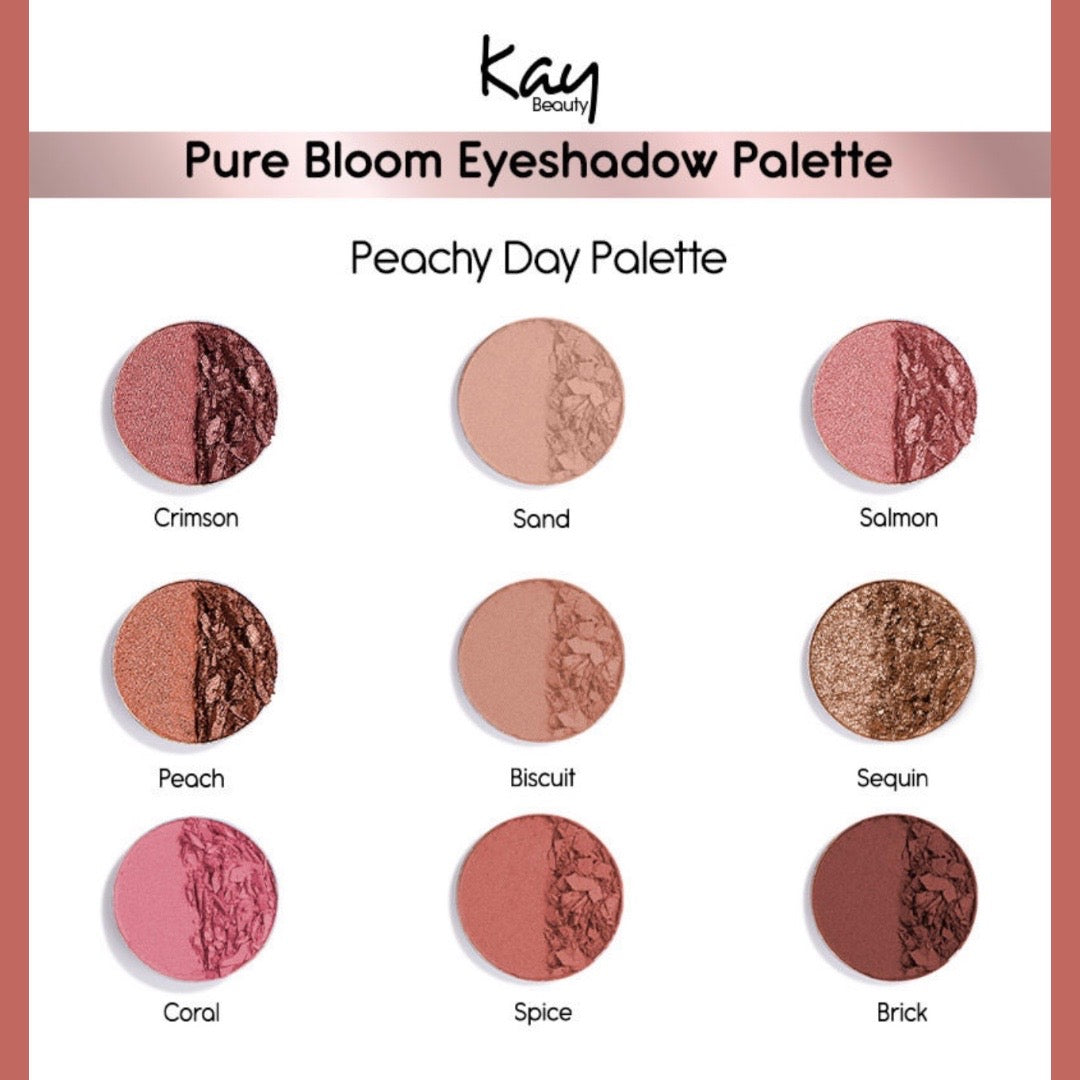 Kay by Katrina Beauty Eyeshadow Palette I 9-in-1 Palette I Unparalleled Pigmentation
