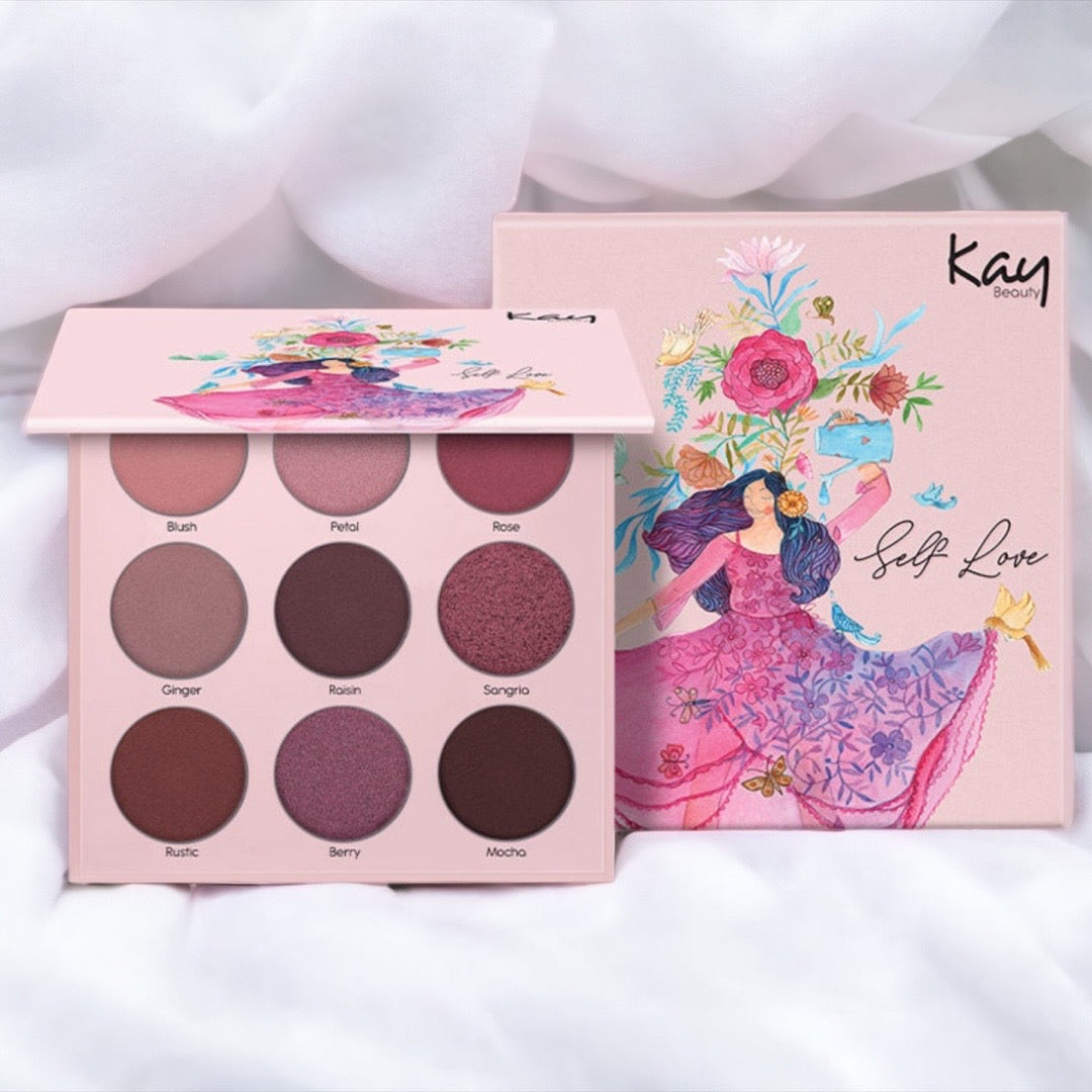 Kay by Katrina Beauty Eyeshadow Palette I 9-in-1 Palette I Unparalleled Pigmentation