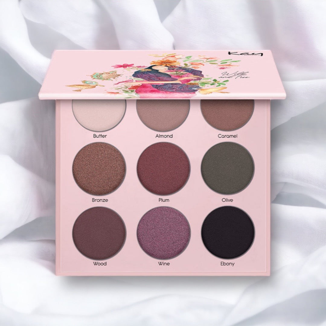 Kay by Katrina Beauty Eyeshadow Palette I 9-in-1 Palette I Unparalleled Pigmentation