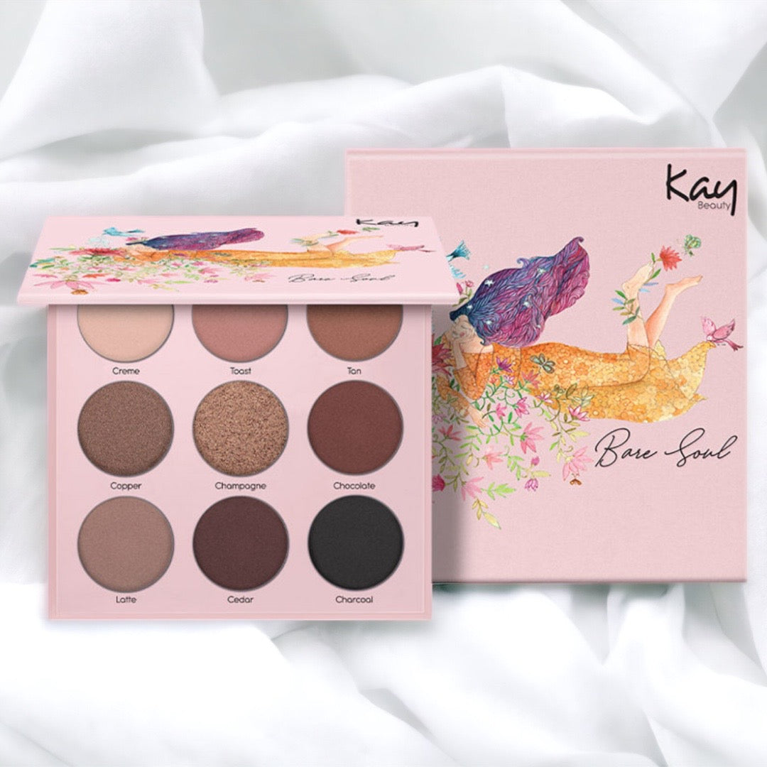 Kay by Katrina Beauty Eyeshadow Palette I 9-in-1 Palette I Unparalleled Pigmentation
