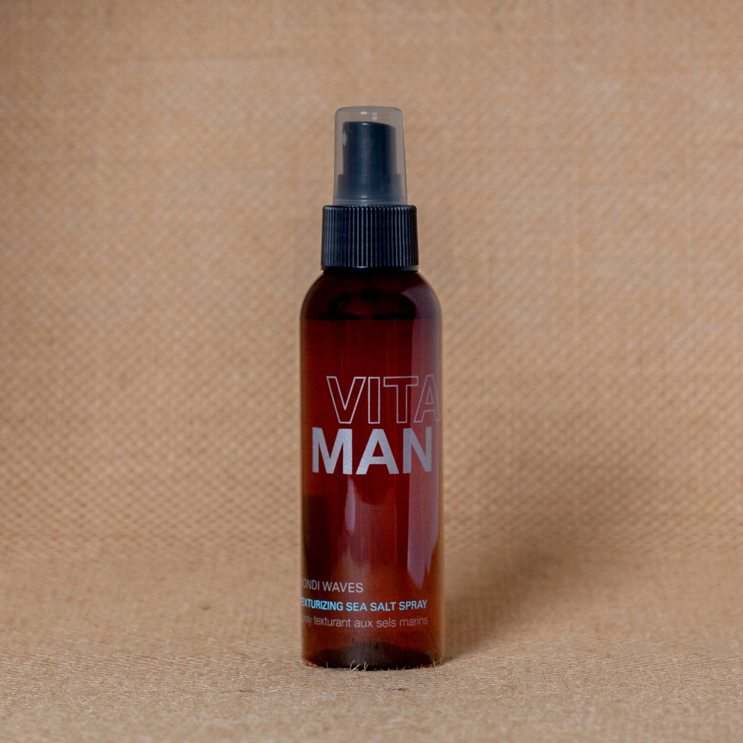 Beachy textured hair with sea salt spray