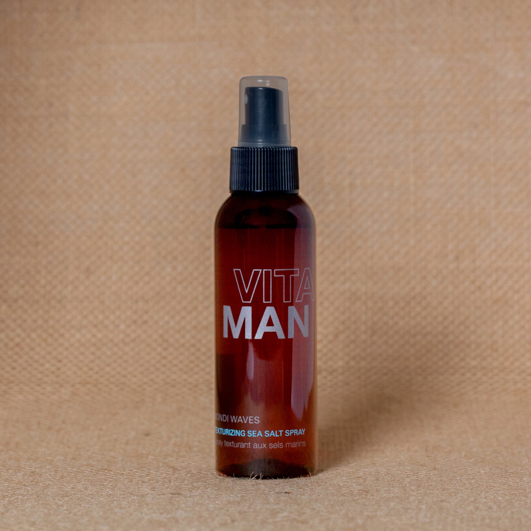 Beachy textured hair with sea salt spray