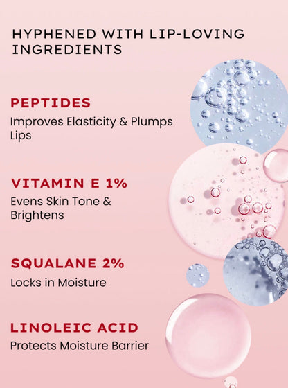 Hyphen Vitamin Infused Peptide Tinted Lip Balm [Repairs Pigmented & Dry Lips] - 10G