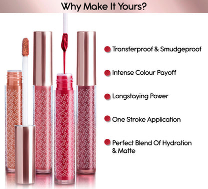Kay by Katrina Matte Liquid Lipstick
