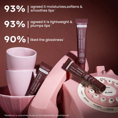 Hyphen Vitamin Infused Peptide Tinted Lip Balm [Brighten & Moisturise] - 10G