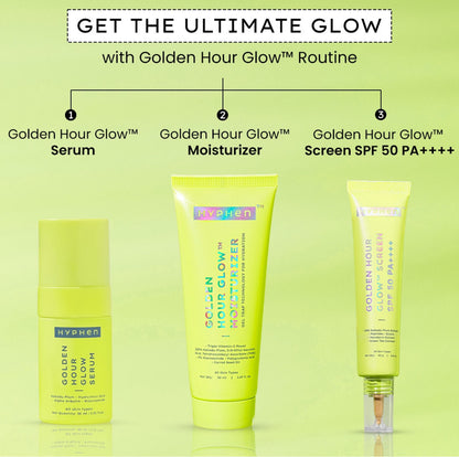 Hyphen Golden Hour Glow Sunscreen SPF 50 PA++++ - 75ML