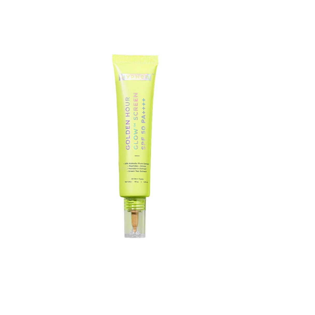 Hyphen Golden Hour Glow Sunscreen SPF 50 PA++++ - 75ML