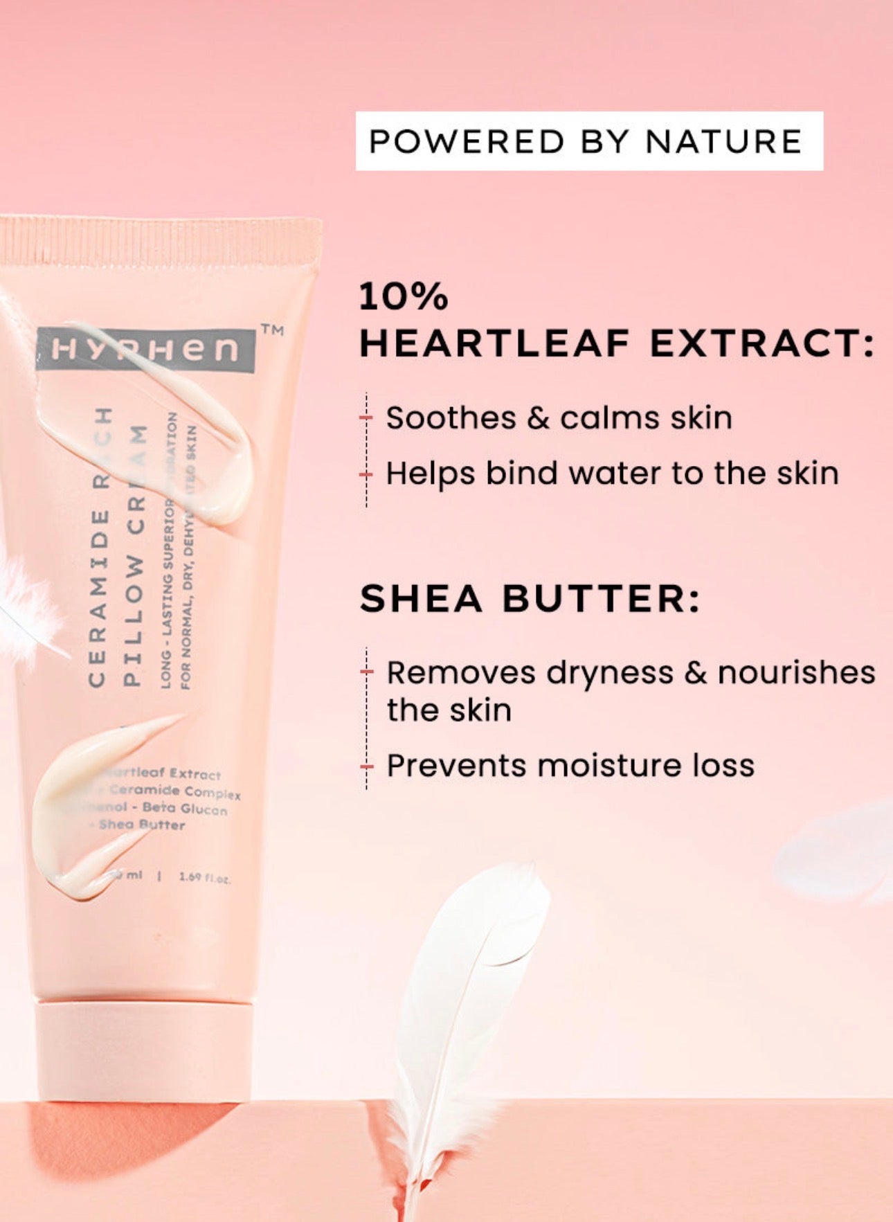7% Ceramides Moisturiser Rich Pillow Cream - 50ML