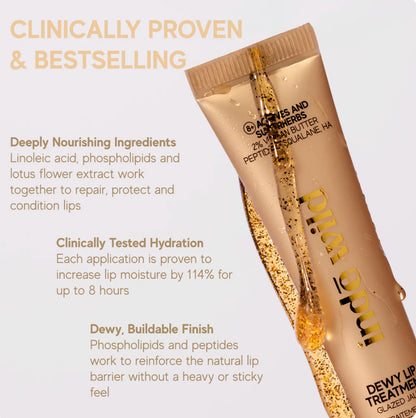 Inde Wild Dewy Lip Treatment (Glazed Jalebi) - 15ML