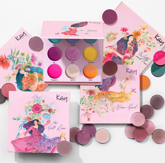 Kay by Katrina Beauty Eyeshadow Palette I 9-in-1 Palette I Unparalleled Pigmentation