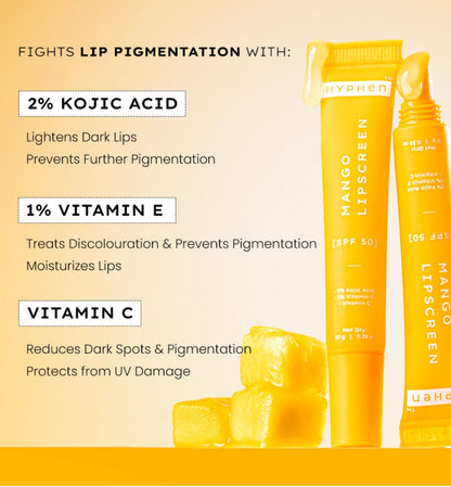 Hyphen Mango Lip Screen [SPF50PA+++] - 10G