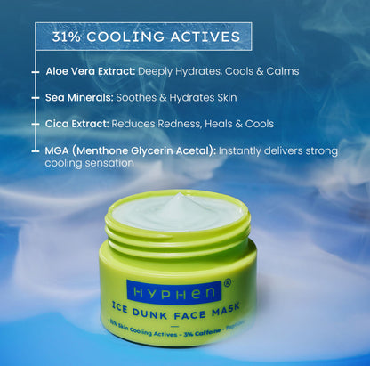 Hyphen Ice Dunk Cooling Face Mask - 50g