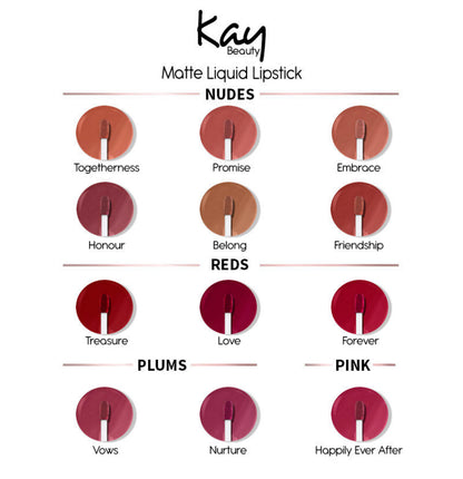Kay by Katrina Matte Liquid Lipstick
