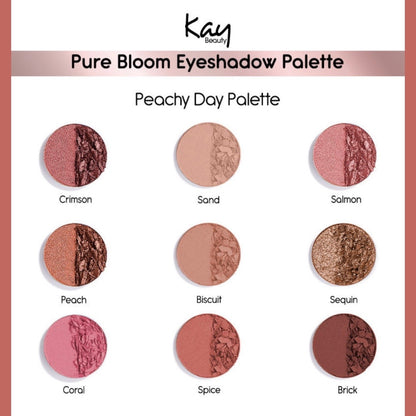 Kay by Katrina Beauty Eyeshadow Palette I 9-in-1 Palette I Unparalleled Pigmentation