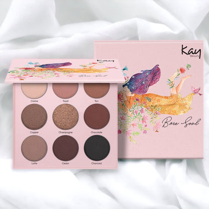 Kay by Katrina Beauty Eyeshadow Palette I 9-in-1 Palette I Unparalleled Pigmentation