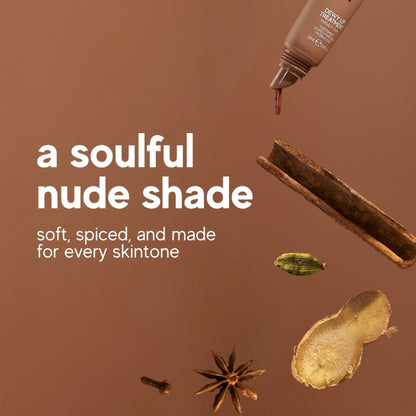 Inde Wild Dewy Lip Treatment Masala Chai hydrating nude lip elixir