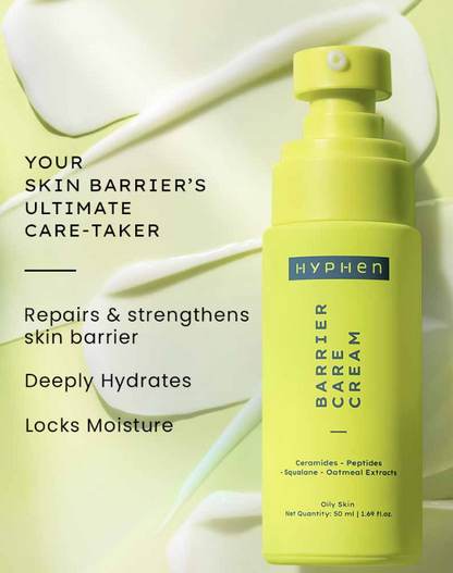 Hyphen Barrier Care Face Cream, Oily & Combination Skin - 50ML
