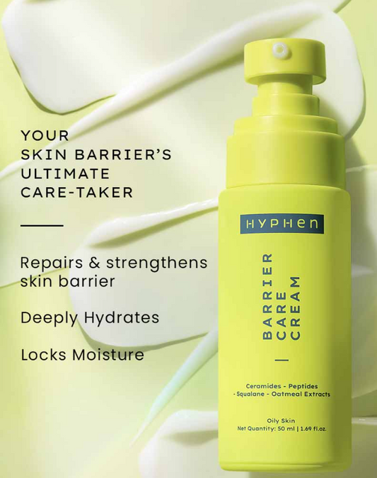 Hyphen Barrier Care Face Cream, Oily & Combination Skin - 50ML