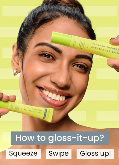 Hyphen Vitamin Infused Peptide Lip Balm [Peach] - 10G
