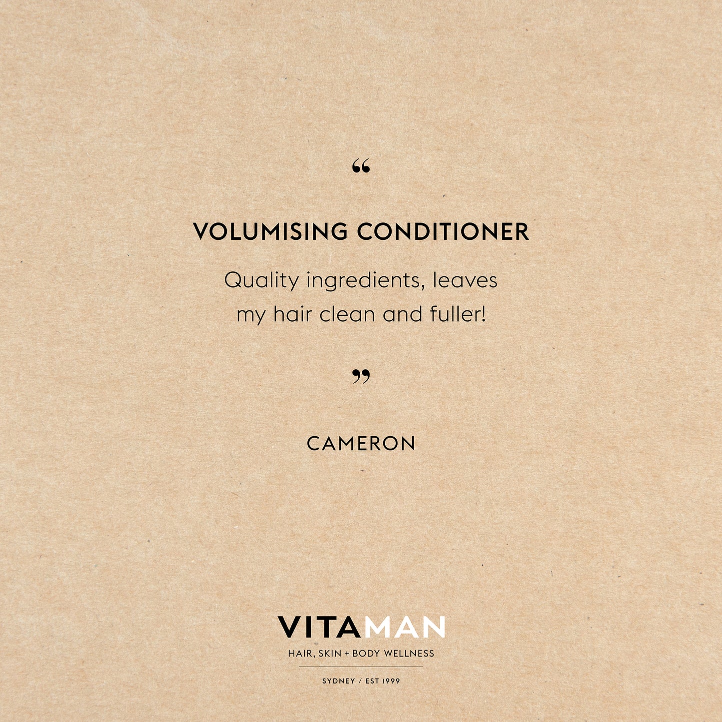 Lightweight volume conditioner for fine hair