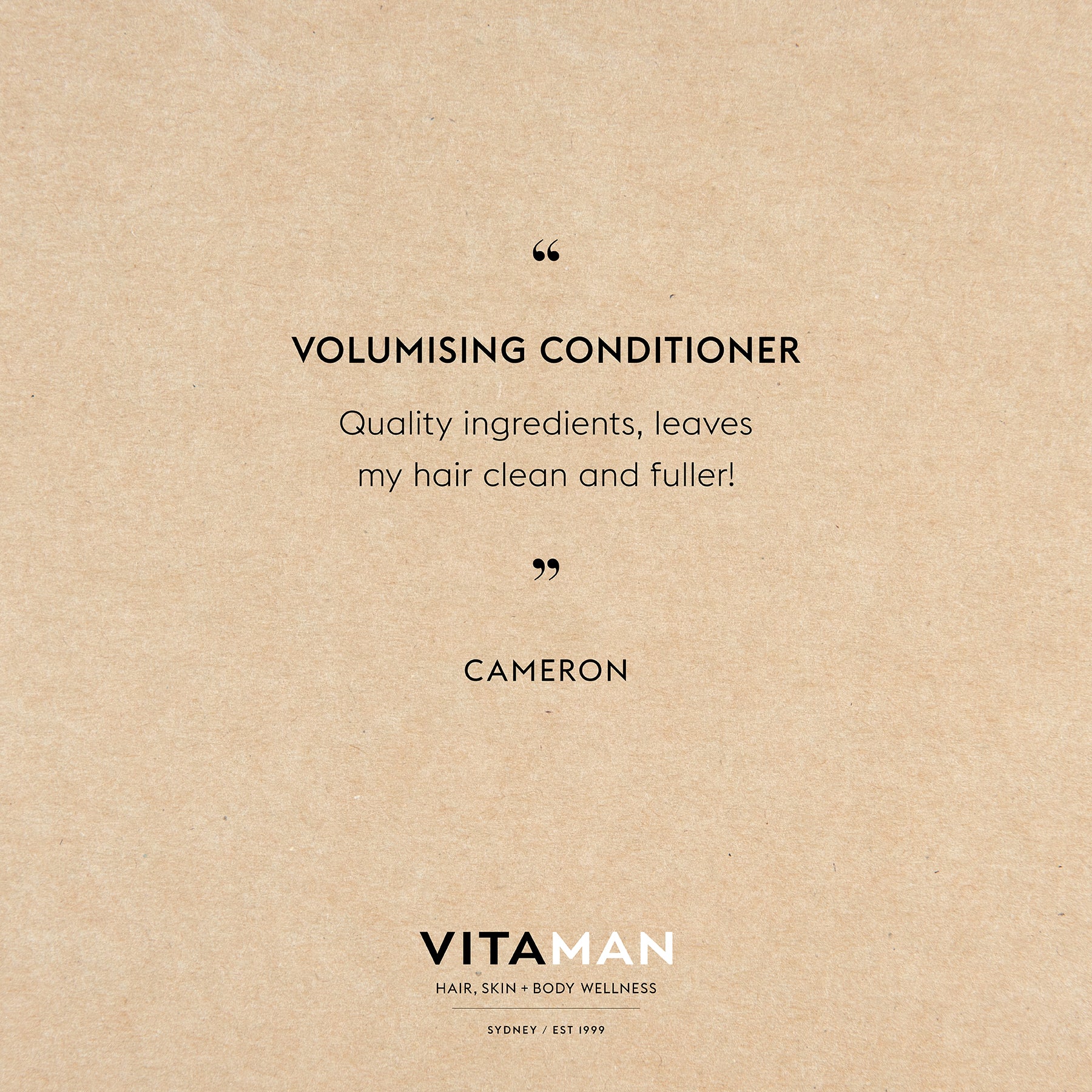 Lightweight volume conditioner for fine hair