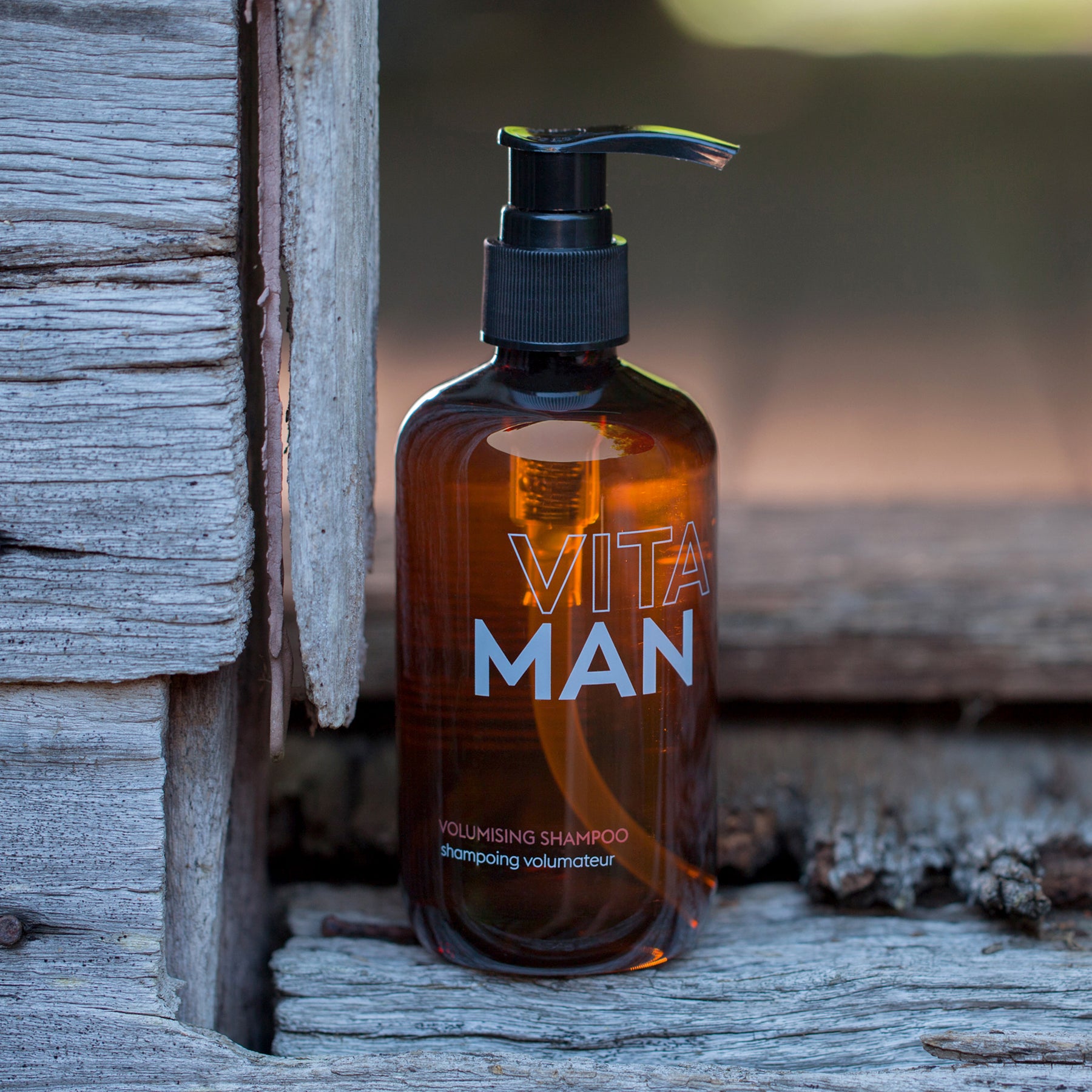 Vitaman Volumising Shampoo 250ml natural Australian botanicals