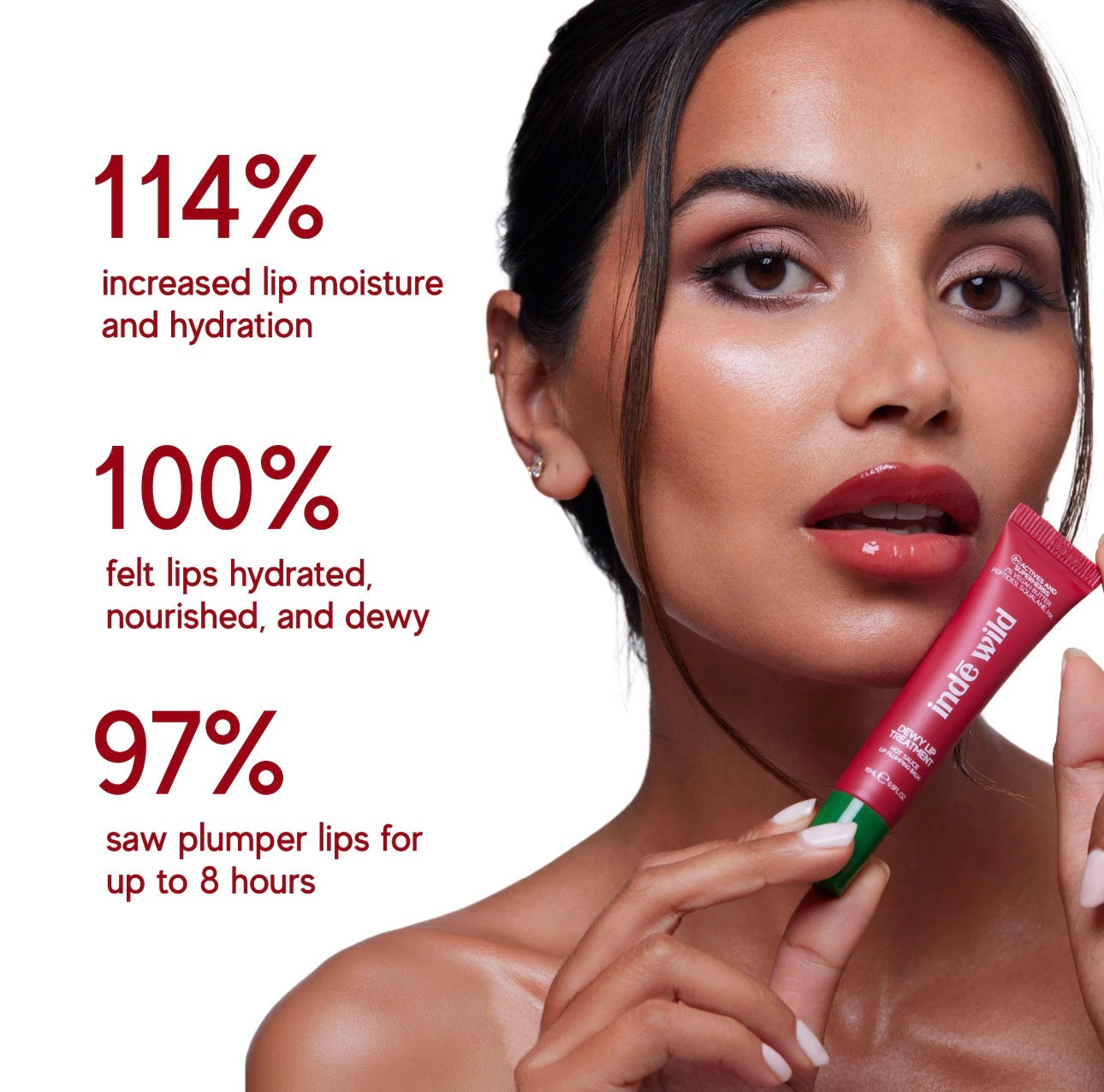 Inde Wild Dewy Lip Treatment (Hot Sauce) - 15ML