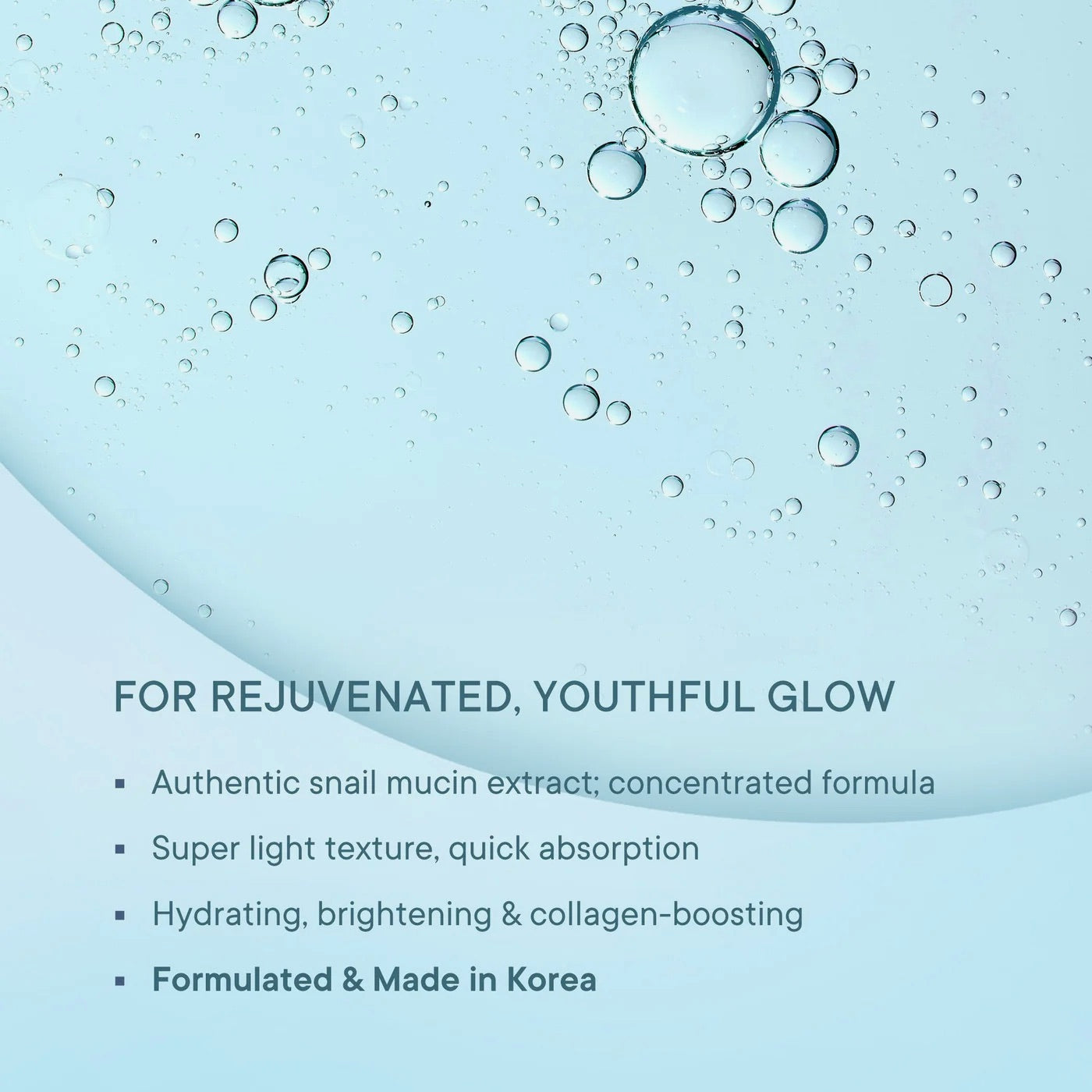 Quench Botanics 96% Snail Mucin Collagen Boost Serum with Niacinamide & Hyaluronic Acid - 30 ml