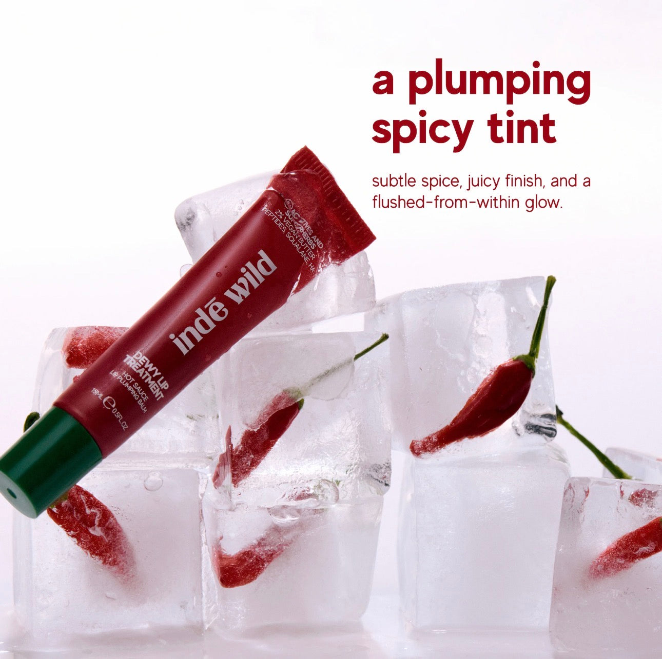 Inde Wild Dewy Lip Treatment (Hot Sauce) - 15ML